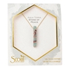 Crystal Point Necklace Aqua Terra Stone of Peace Crystal Point Necklace Aqua Terra Stone of Peace