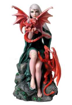 Dragonkin Figurine by Anne Stokes  