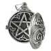 Dryad Designs Celtic Swirl Locket  w/ Hidden Pentacle- Silver  - TPD 3099