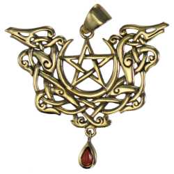 Dryad Designs Viking Dragon Pentacle Pendant  Dryad Designs Dragon Pentacle Pendant, Paul Borda