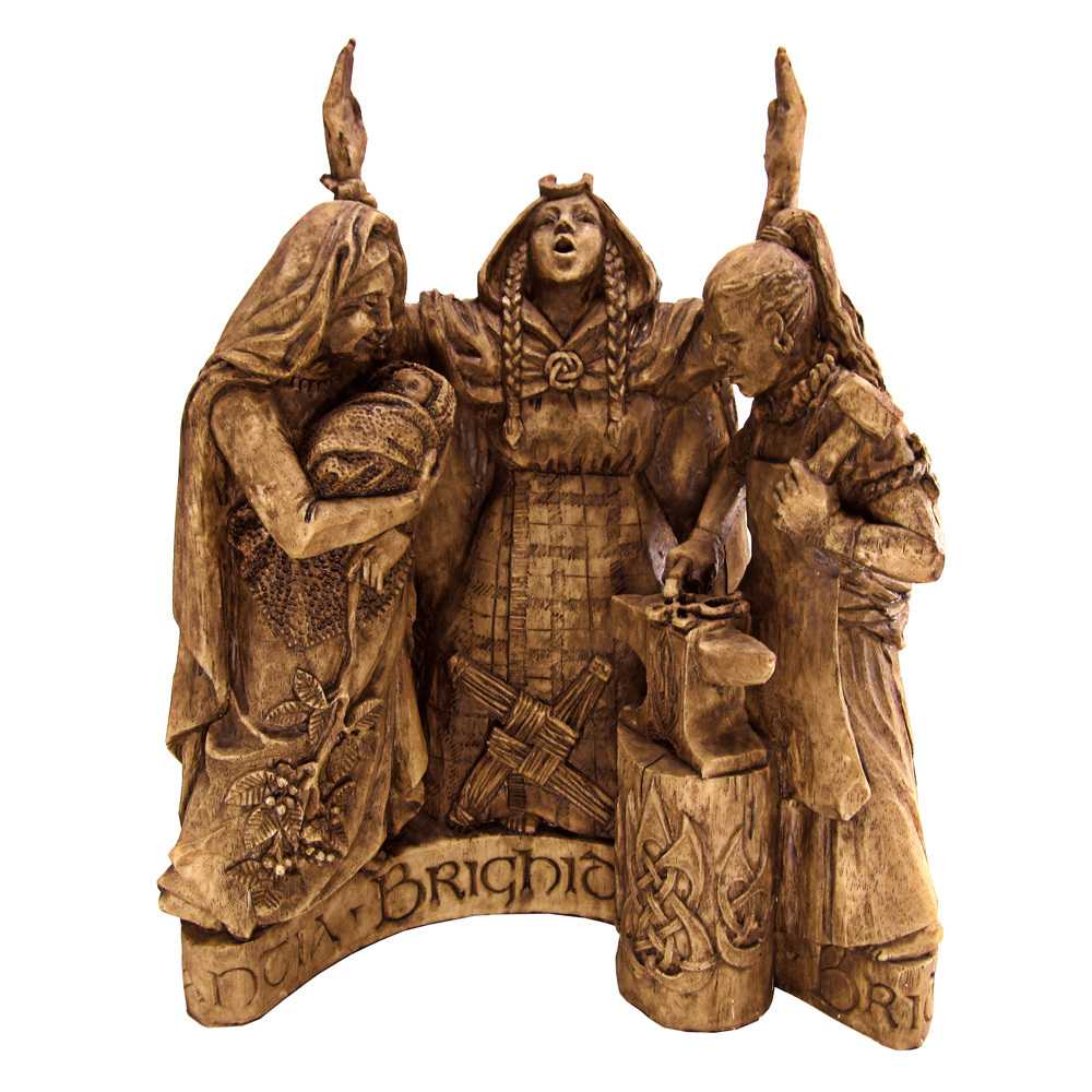 Dryad Design Dryad Designs Goddess Brigid Statue By Paul Borda