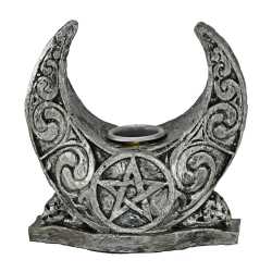 Dryad Designs Moon Candle Holder (single) Dryad Designs Moon Candle Holder, Celtic Candle Holder, Paul Borda
