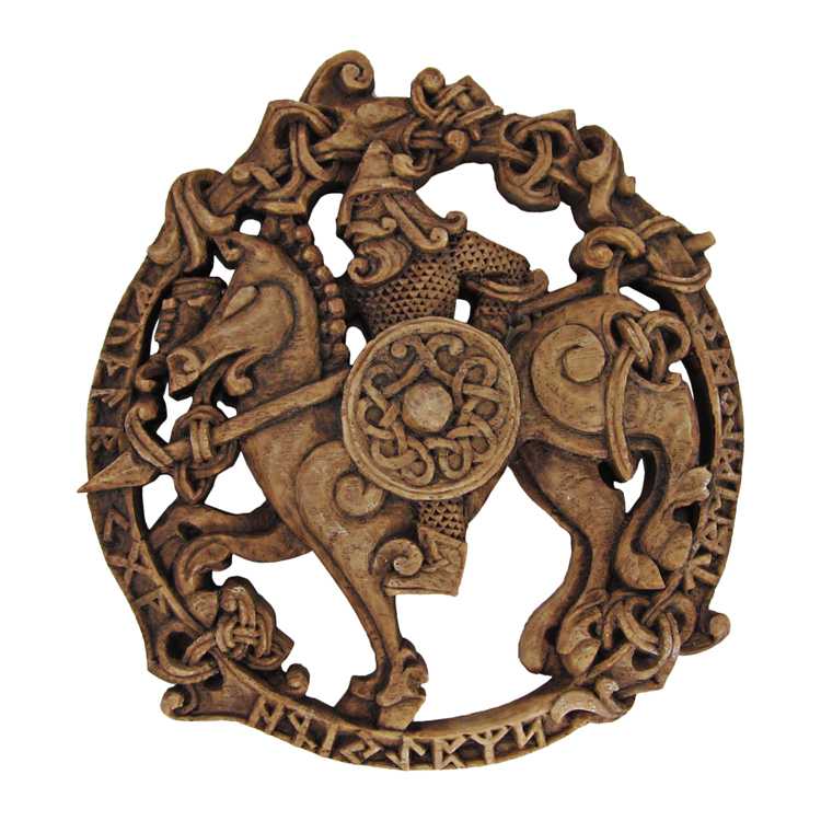 Dryad Designs Norse God Odin Plaque Dryad Designs Norse God Odin Plaque, Odin Plaque by Paul Border