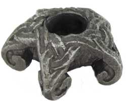 Dryad Designs Pewter Mini Pentacle Candle Holder by Paul Broda 