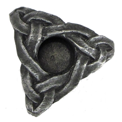 Dryad Designs Pewter Mini Triquetra Candle Holder 