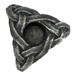 Dryad Designs Pewter Mini Triquetra Candle Holder - DD-P406
