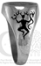 Dryad Designs Sterling Silver Chalice and Blade Ring - TR3162