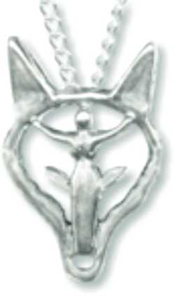 E23 Wolf Walker Pendant by Deva Designs 