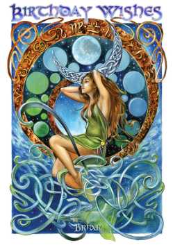Ebb and Flow Birthday Card by Briar 