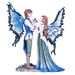 Fairy Couple with Baby Family Statue by Amy Brown  - 12629
