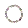 Fluorite 7mm Beaded Crystal Stone Bracelet for Clarity and Removing Negative Energy 8mm Wonderful Beaded Crystal Stone Bracelet, 8MM Bracelet , protection bracelet,moonstone bracelet, healing bracelet
