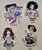 Adorable Omaha Witch Sticker Adorable Omaha Witch Sticker