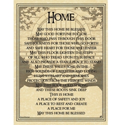Free Home Blessing Poster 