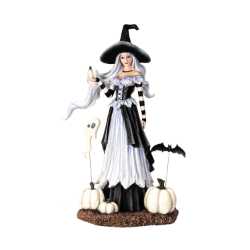 GHOST PUMPKINS WITCH Statue by Amy Brown 
