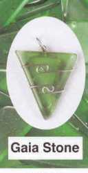 Gaia Stone Pendant Goddess connection, prosperity 