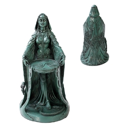 PAG052 Nemesis Now Bronze Figurine Mother Earth Gaia Goddess Art