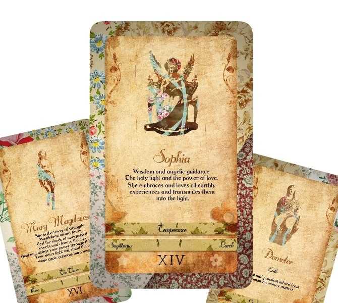- Goddess Power Cards - Sacred Feminine Oracle Cards by Zinnia Gupte # ...