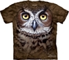 Great Horned Owl Head  3447 