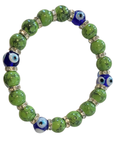 Green  Evil Eye Protection Bracelet Purple Evil Eye Protection Bracelet