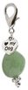 Love My Dog Green Jadeite Dog Charm 