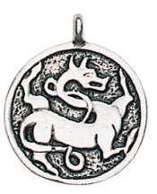 Gripping Beast Pendant 