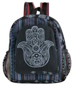 Hamsa Backpack   Sun and Moon Backpack 