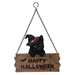 Happy Halloween Black Kitten Sign - 13804