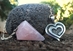 Heart Pendulum with Stones - HP