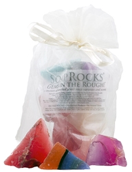 Soap Rocks Gems in the Rough Gift Bag  