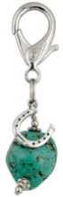 Love My Horse Charm Turquoise 