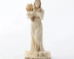Ivory Gold Finish Persephone Goddess Mini Statue Hand Painted  3 1/2" - MMHIGP
