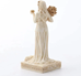 Ivory Gold Finish Persephone Goddess Mini Statue Hand Painted  3 1/2" - MMHIGP