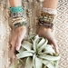 Turquoise Wrap Gemstone Bracelets/Necklace/Anklet  - SCGTQ