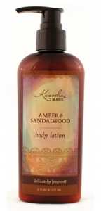 Kuumba Made Amber & Sandalwood Lotion 6oz. 