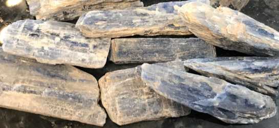 Kyanite Blue, Rough 1"-2" 