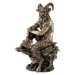 Beautiful! Large Bronze Pan Statue - T3357