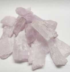 Larger Kunzite Pieces, Rough 1"-2.5" 