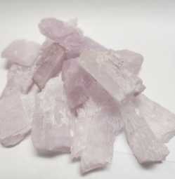 Larger Kunzite Pieces, Rough 1"-2.5" 