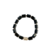 Larvikite Semi Precious Stretch Gemstone Bracelet - CALV