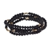 Lava Stone Wrap Gemstone Bracelets/Necklace/Anklet   - SCLSW