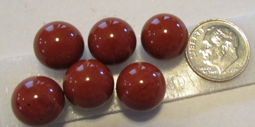 Lovely 10mm Tiny Red Agate Sphere 