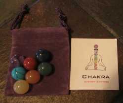 Tiny Chakra Spheres Set to Align Chakras 