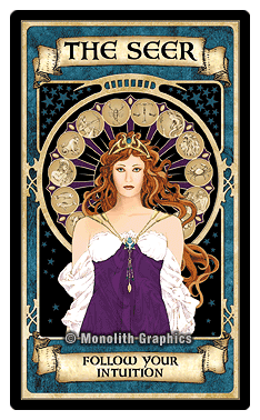 Madame Endora's Fortune Cards Tarot Oracle Small Press Christine Filapak 
