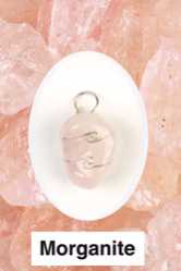 Morganite Pendant  Divine Love, healing heart chakra   