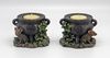 Nemesis Now Twin Cauldrons with Mouse Candleholders 