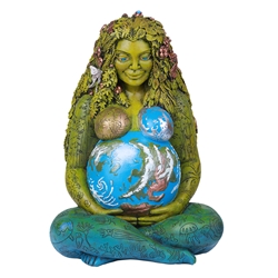 Medium Sized Millennial Gaia Earth Mother Statue By Oberon Zell [clone]  Millennial Gaia Earth Mother Statue By Oberon Zell, Mother Earth, Mythic Images Gaia, Millenial Gaia, Milennial Gaia