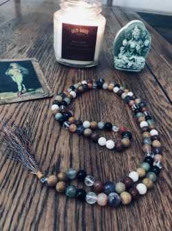 Nine Planet Gemstone Mala Navaratna Mala Nine Planet Gemstone Mala Navaratna Mala