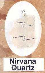 Nirvana Quartz Wire Wrap Pendant  Evolution, achieving one's destiny 