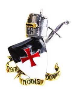 Non Nobis Domine for Bravery, Chivalry, and Selflessness Pendant 