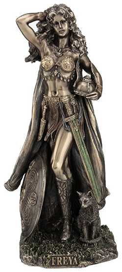 Norse  Goddess Freya Statue  